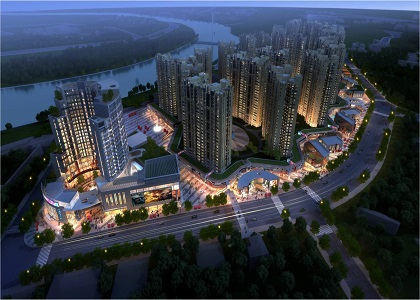 万象江山
总建筑面积：约96万㎡
梅州市梅江区江南新城商圈